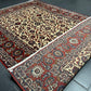 Semi AntikOrientteppich handgeknüpft Isfahan naturfarben 400x275 cm