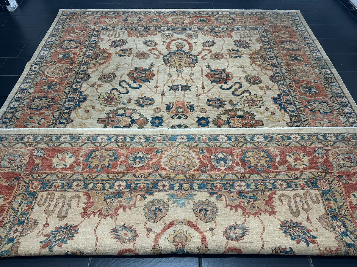 Orientteppich handgeknüpft Pakistan Ziegler 400x305 cm