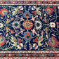 Handgeknüpfter Perser Orientteppich  Antiker Veramin in Naturfarben 145x105cm