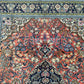 Orientteppich handgeknüpft Ghom Korkwolle fein 210x147 cm