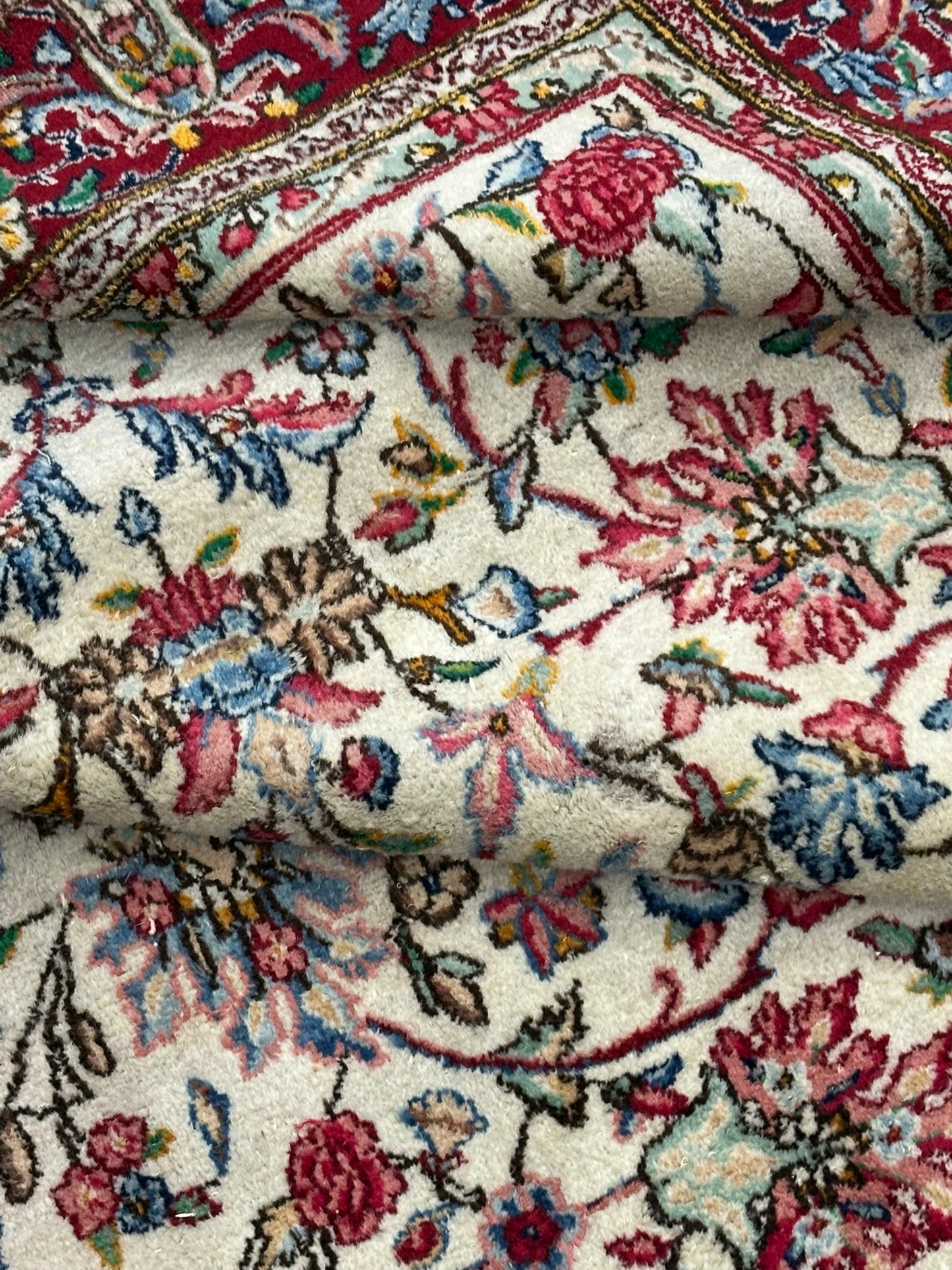 Orientteppich handgeknüpft Lawer Kirman 323x210 cm