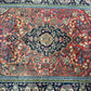 Orientteppich handgeknüpft Ghom Korkwolle fein 210x147 cm