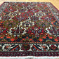 Orientteppich handgeknüpft Bachtiar Feldermotiv Naturfarben 150x118 cm