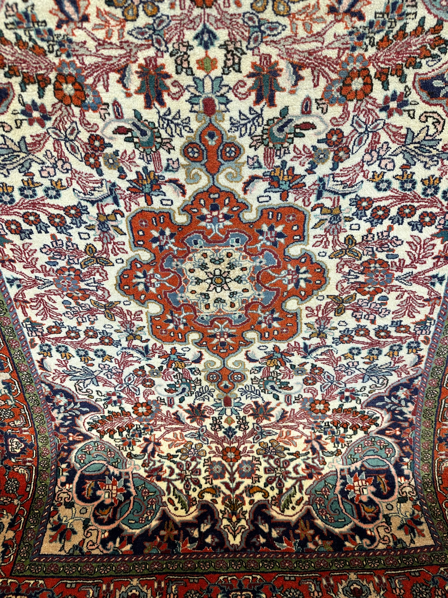 Handgeknüpfter Perser Orientteppich "Bidjar" 150x110 cm