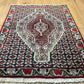Orientteppich handgeknüpft Senneh Bidjar Wolle 110x74 cm
