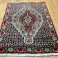 Orientteppich handgeknüpft Senneh Bidjar Wolle 110x74 cm