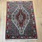 Orientteppich handgeknüpft Senneh Bidjar Wolle 110x74 cm