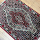 Orientteppich handgeknüpft Senneh Bidjar Wolle 110x74 cm