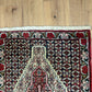 Orientteppich handgeknüpft Senneh Bidjar Wolle 110x74 cm