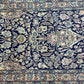 Handgeknüpfter Orientteppich - Kaschmir Ghom Seidenteppich 135x90cm