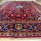 Orientteppich handgeknüpft Keschan Korkwolle 224x140 cm