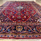 Orientteppich handgeknüpft Keschan Korkwolle 224x140 cm