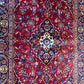 Orientteppich handgeknüpft Keschan Korkwolle 224x140 cm