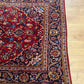 Orientteppich handgeknüpft Keschan Korkwolle 224x140 cm