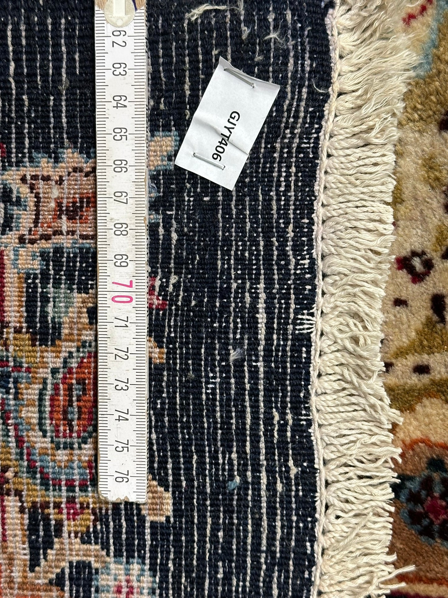 Orientteppich handgeknüpft Bilder Vasen  Kaschmar Unikat 390x295 cm