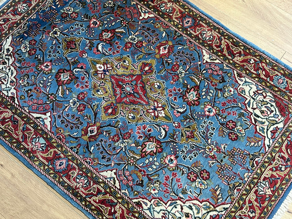 Orientteppich handgeknüpft Sarough selten fein 160x110 cm