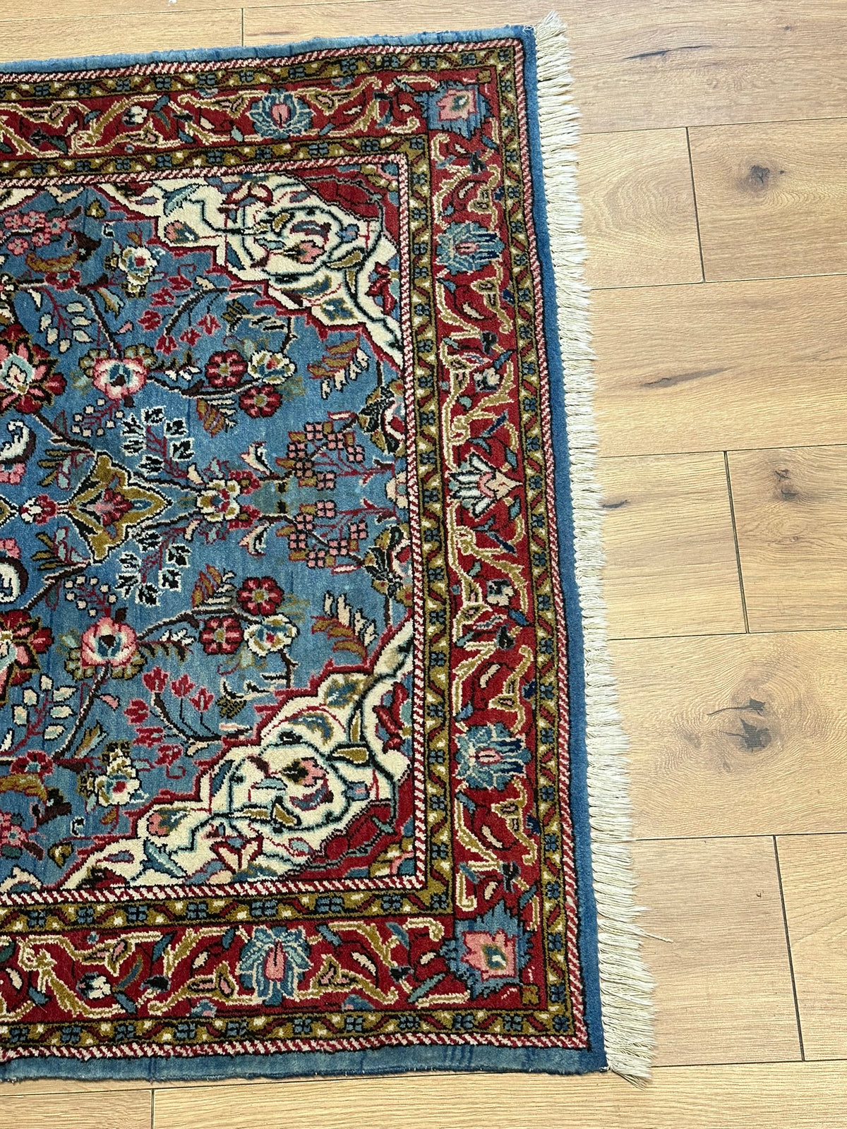 Orientteppich handgeknüpft Sarough selten fein 160x110 cm