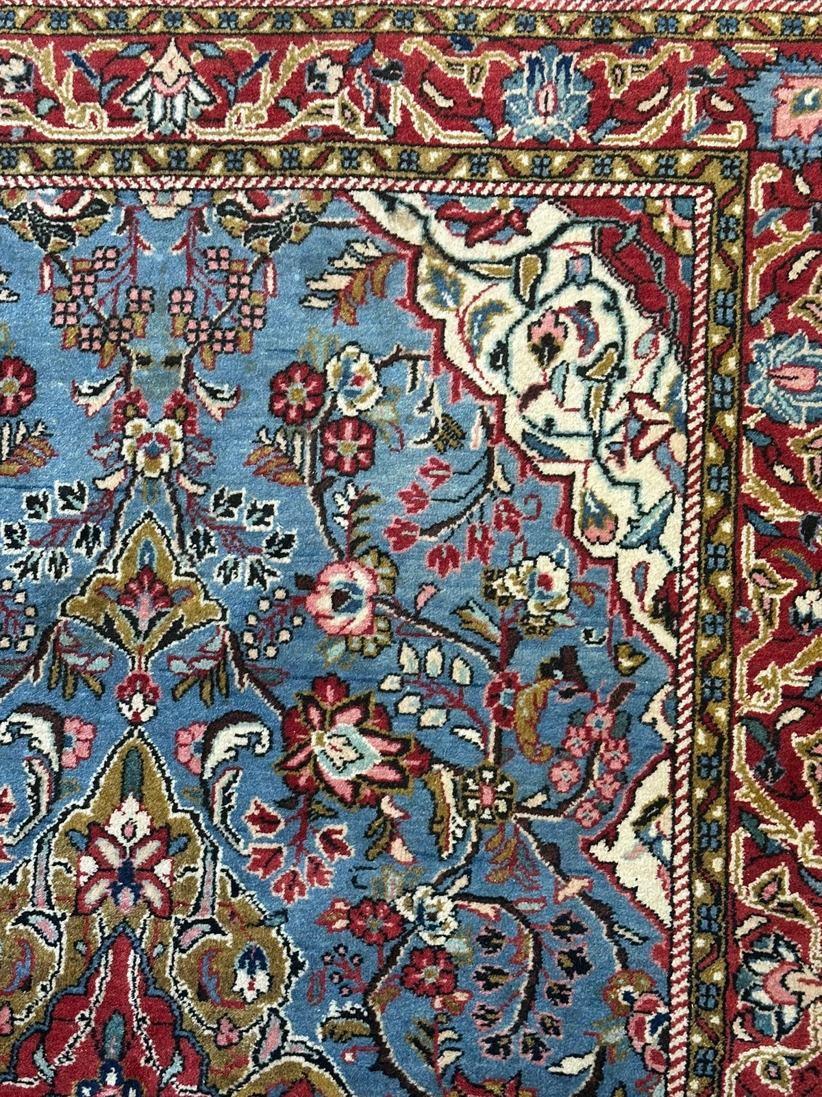 Orientteppich handgeknüpft Sarough selten fein 160x110 cm