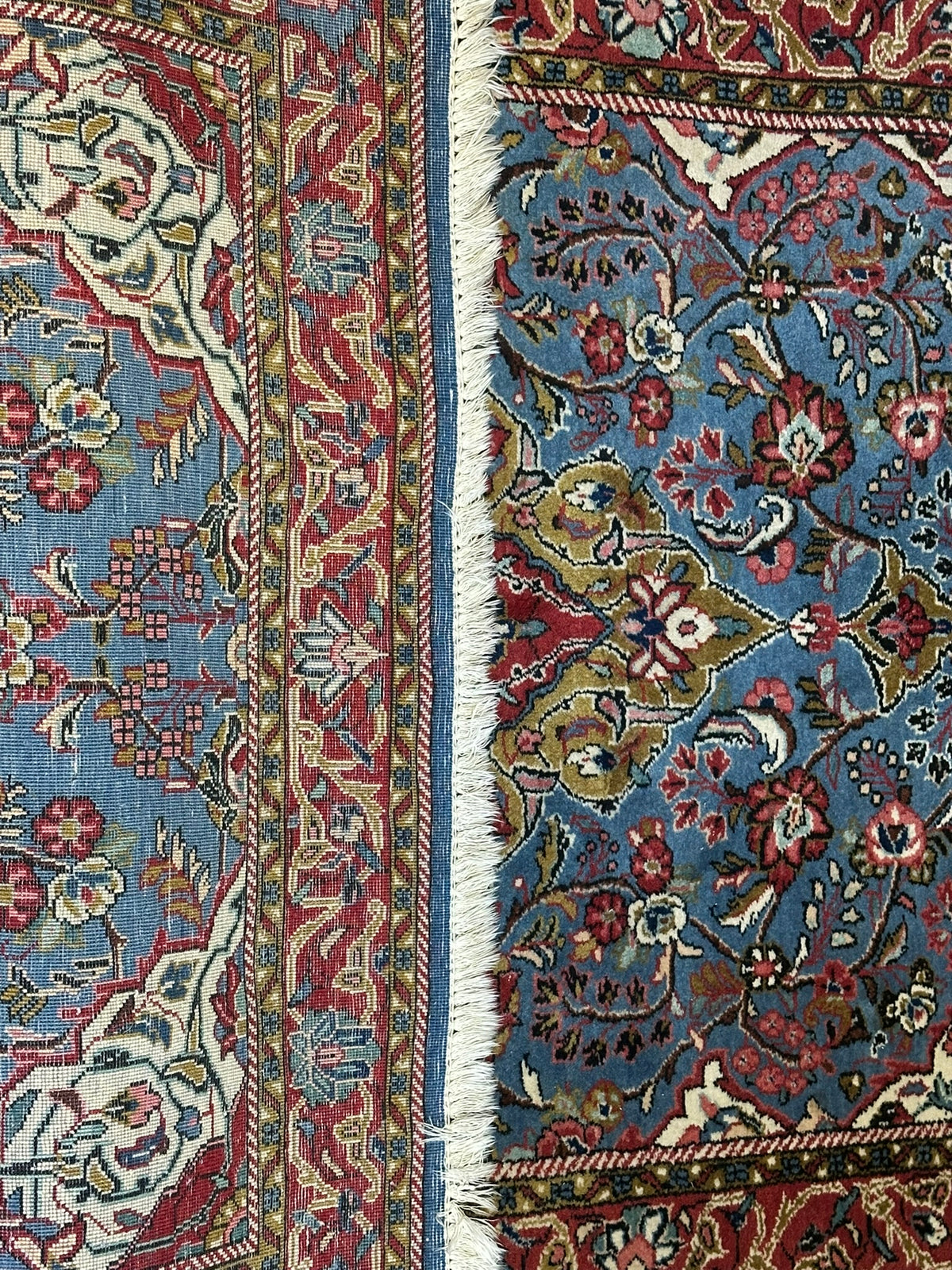 Orientteppich handgeknüpft Sarough selten fein 160x110 cm