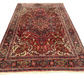 Semi Antik Orientteppich handgeknüpft Heriz Naturfarben 360x240 cm