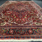 Semi Antik Orientteppich handgeknüpft Heriz Naturfarben 360x240 cm