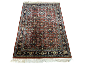 Orientteppich handgeknüpft Indian Bidjar 165x116 cm