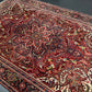 Semi Antik Orientteppich handgeknüpft Heriz Naturfarben 360x240 cm