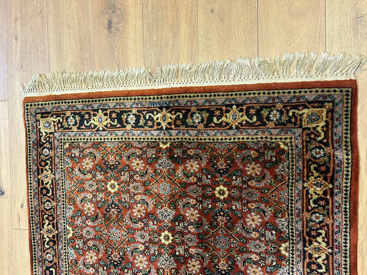 Orientteppich handgeknüpft Indian Bidjar 165x116 cm