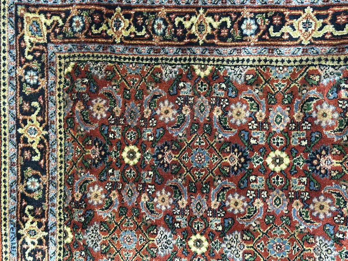 Orientteppich handgeknüpft Indian Bidjar 165x116 cm