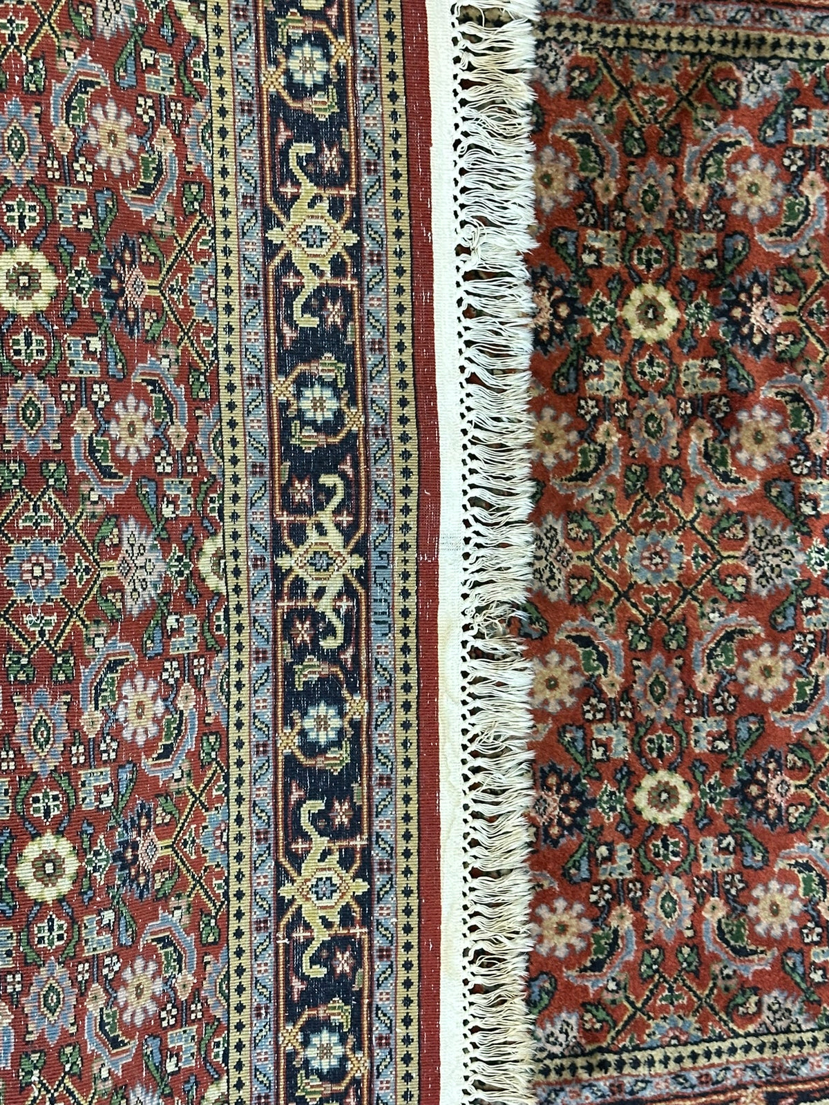 Orientteppich handgeknüpft Indian Bidjar 165x116 cm