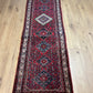 Orientteppich handgeknüpft Hamadan Läufer 310x85 cm