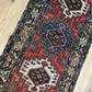 Antiker  Orientteppich handgeknüpft Kazak Läufer selten 290x84 cm