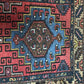 Antiker  Orientteppich handgeknüpft Kazak Läufer selten 290x84 cm