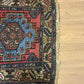 Antiker  Orientteppich handgeknüpft Kazak Läufer selten 290x84 cm