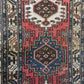 Antiker  Orientteppich handgeknüpft Kazak Läufer selten 290x84 cm