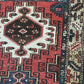 Antiker  Orientteppich handgeknüpft Kazak Läufer selten 290x84 cm