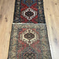 Antiker  Orientteppich handgeknüpft Kazak Läufer selten 290x84 cm