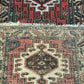 Antiker  Orientteppich handgeknüpft Kazak Läufer selten 290x84 cm