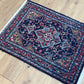 Handgeknüpfter Perser Orientteppich - Hamadan Schurwolle 78x63 cm