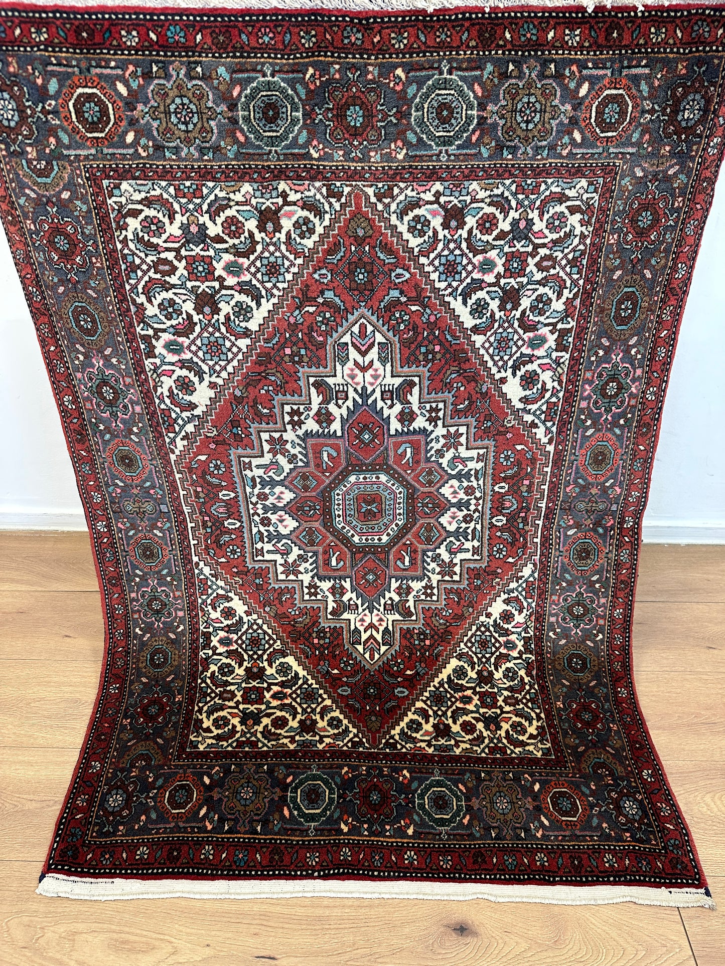 Handgeknüpfter Perser Orientteppich "Bidjar" 145x105 cm