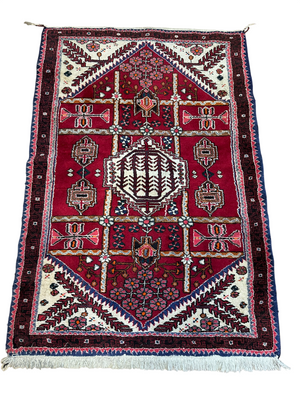 Orientteppich handgeknüpft Hamadan 164x110 cm