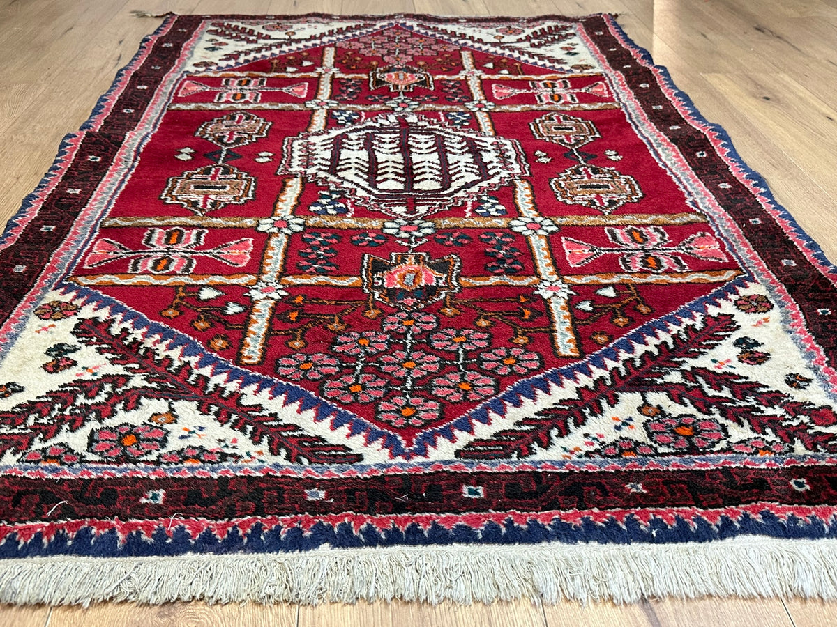 Orientteppich handgeknüpft Hamadan 164x110 cm