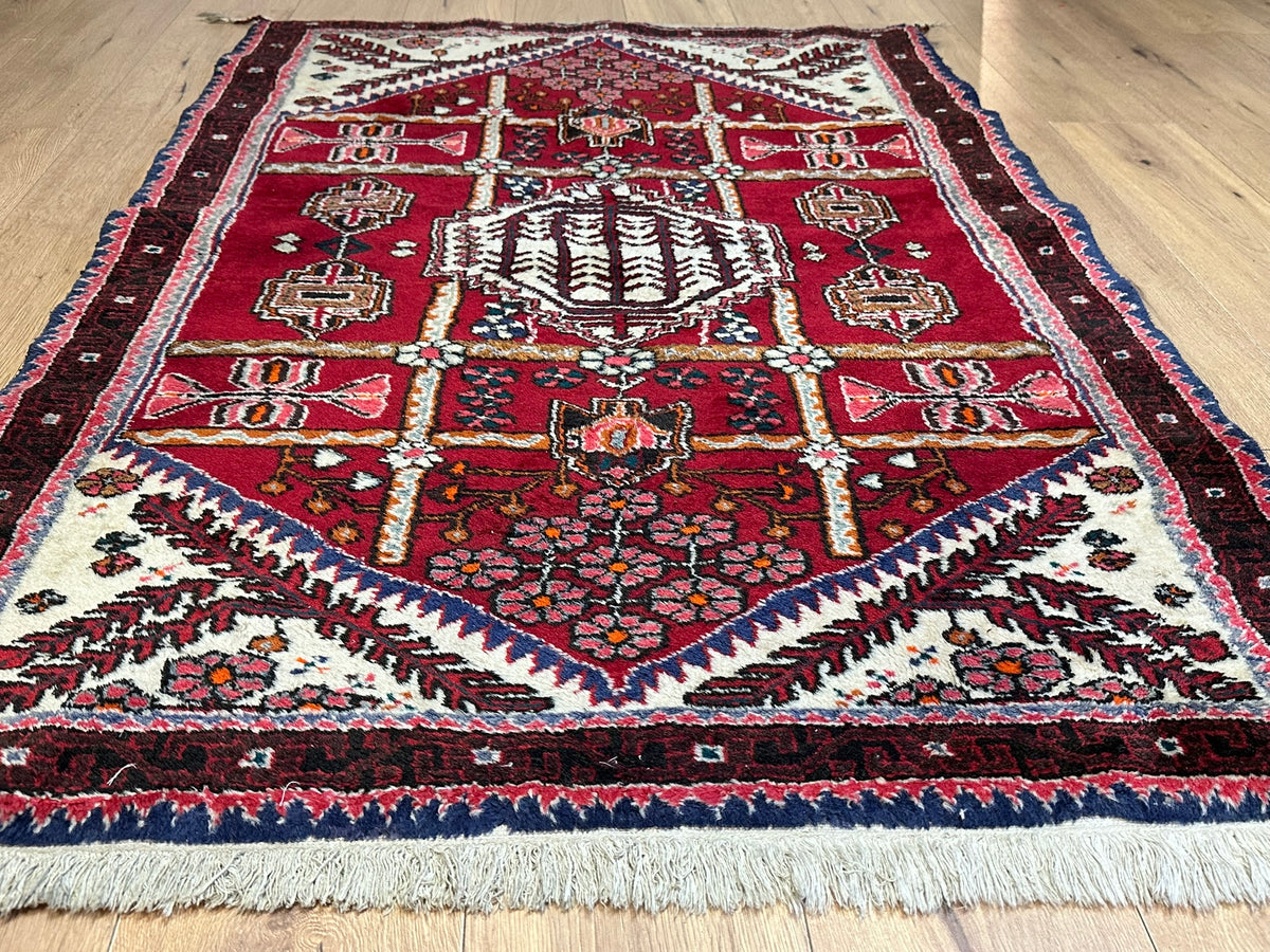 Orientteppich handgeknüpft Hamadan 164x110 cm