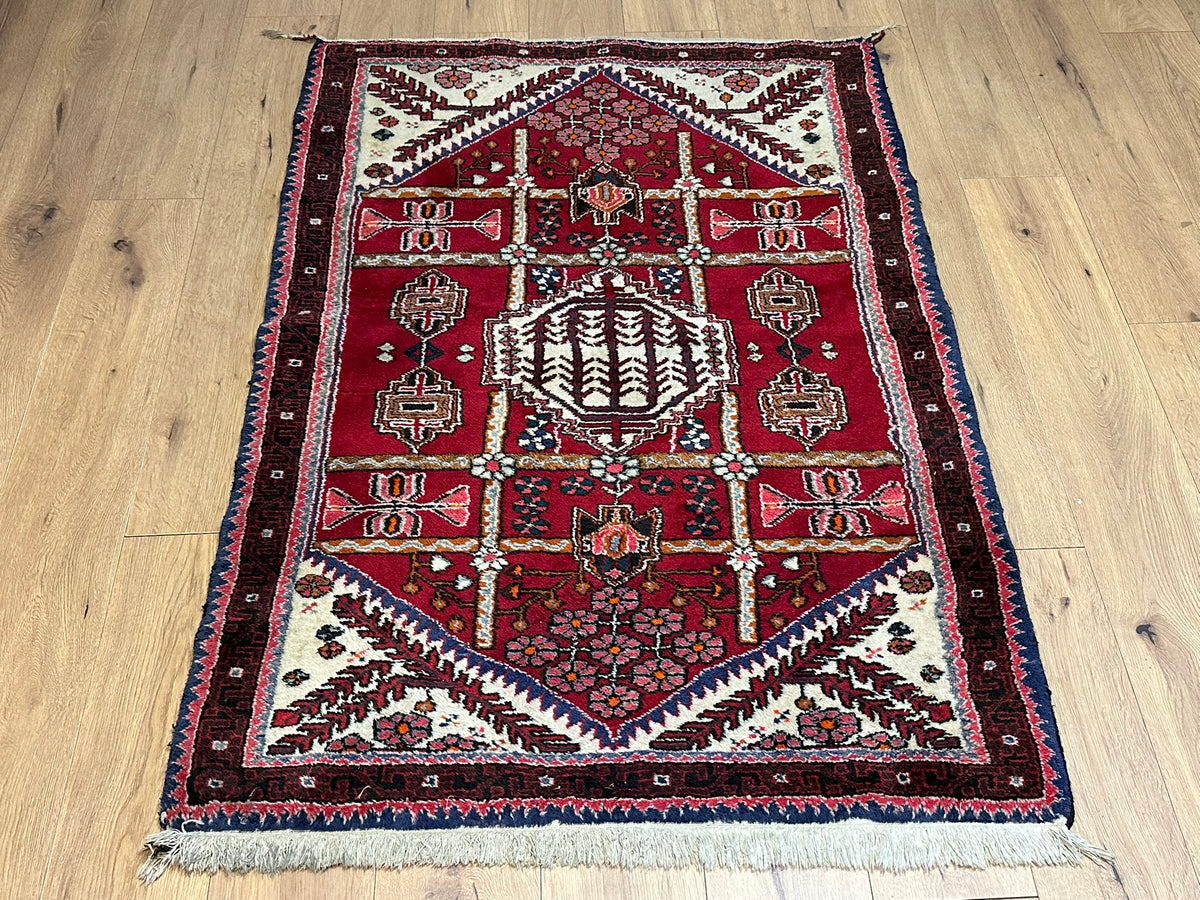 Orientteppich handgeknüpft Hamadan 164x110 cm