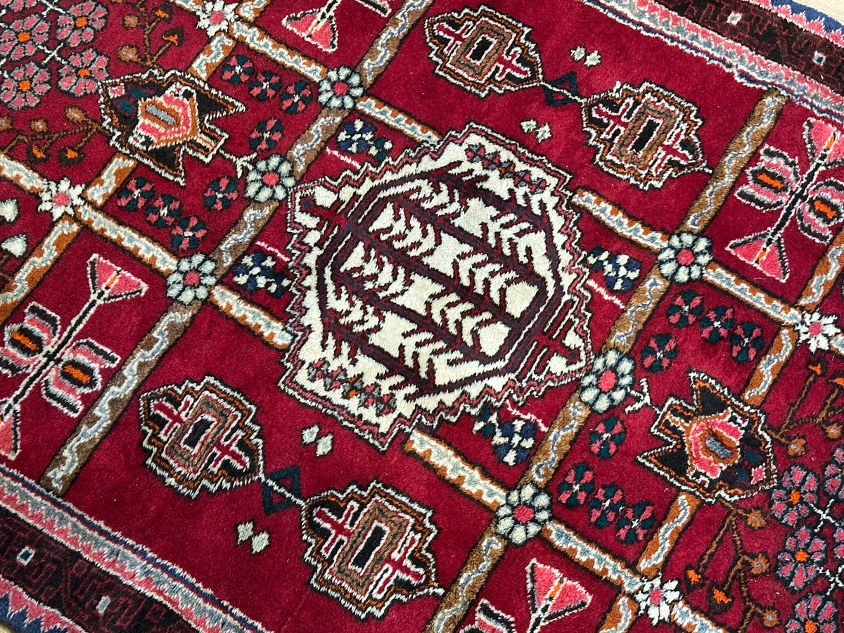 Orientteppich handgeknüpft Hamadan 164x110 cm