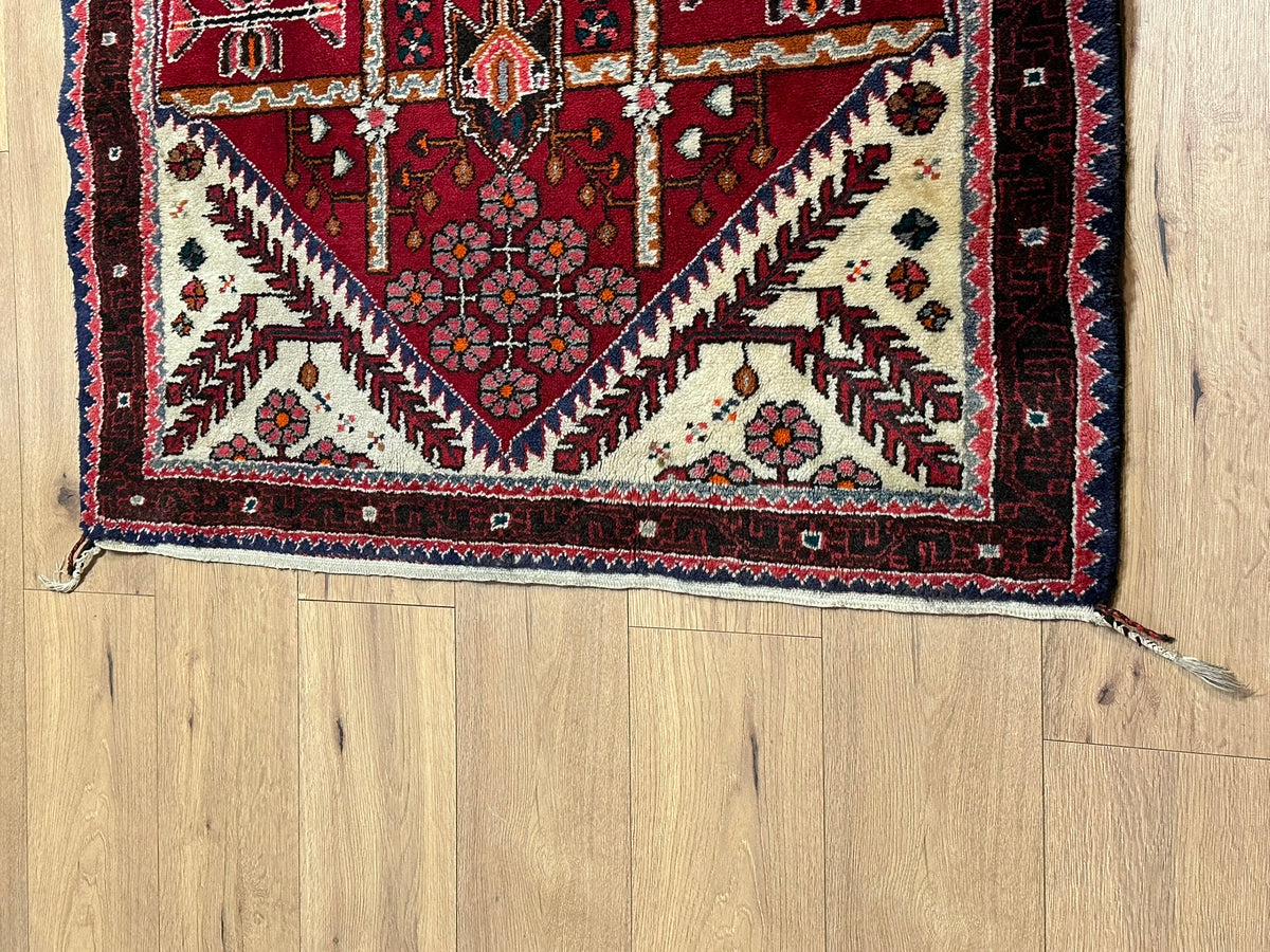 Orientteppich handgeknüpft Hamadan 164x110 cm