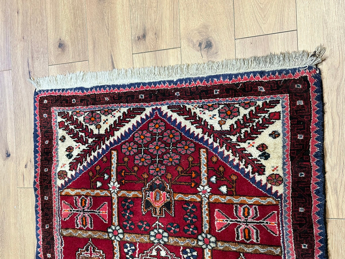 Orientteppich handgeknüpft Hamadan 164x110 cm