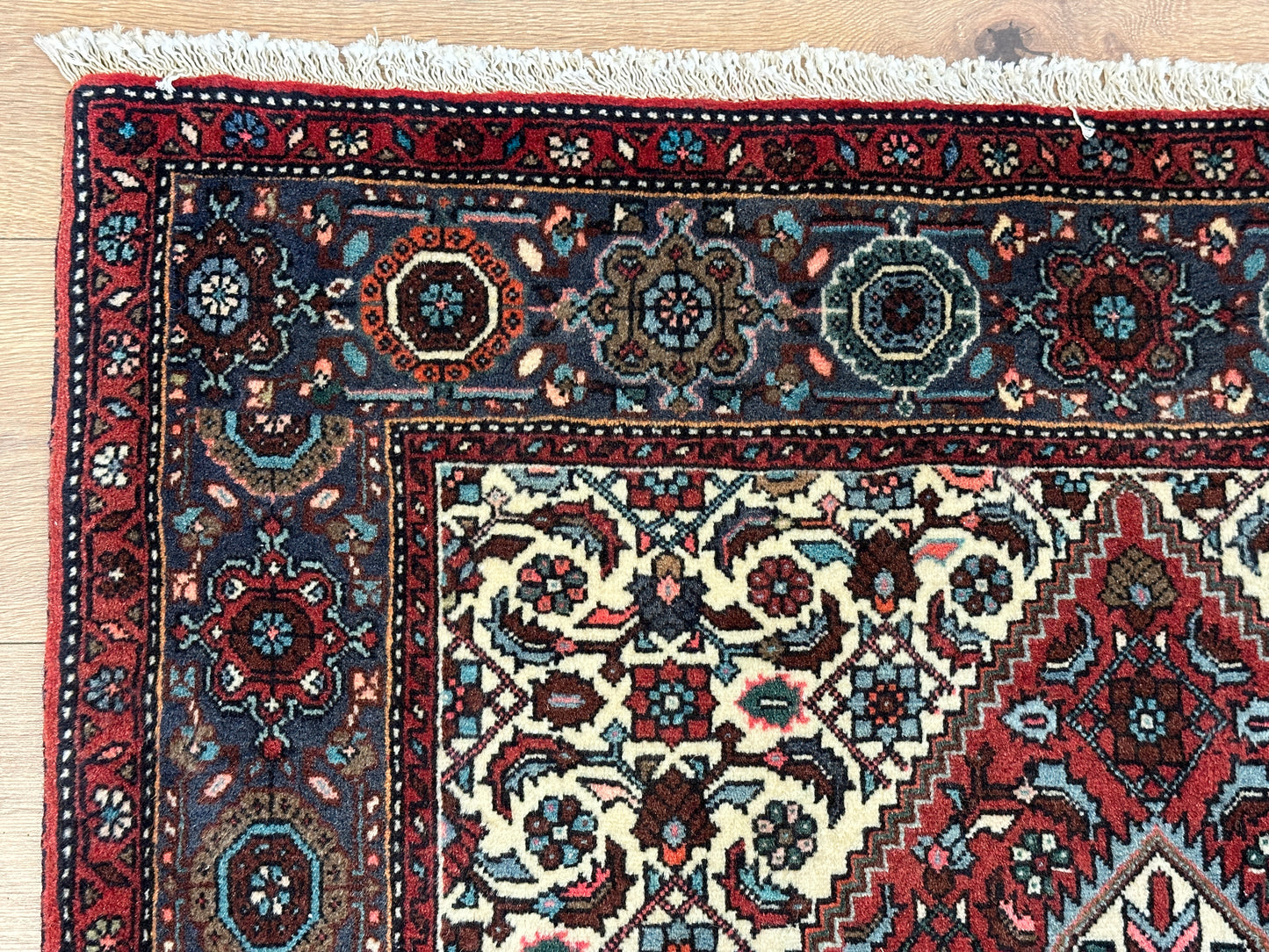 Handgeknüpfter Perser Orientteppich "Bidjar" 145x105 cm