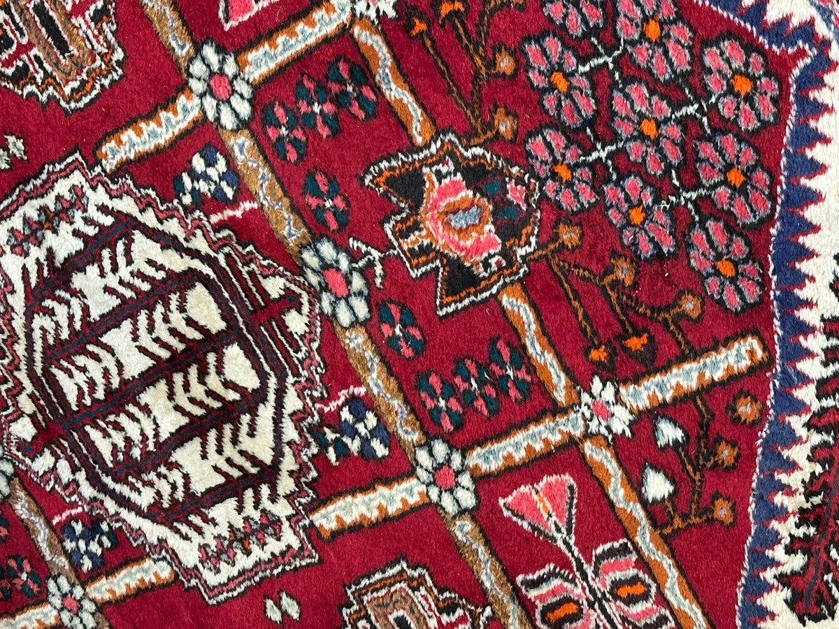 Orientteppich handgeknüpft Hamadan 164x110 cm