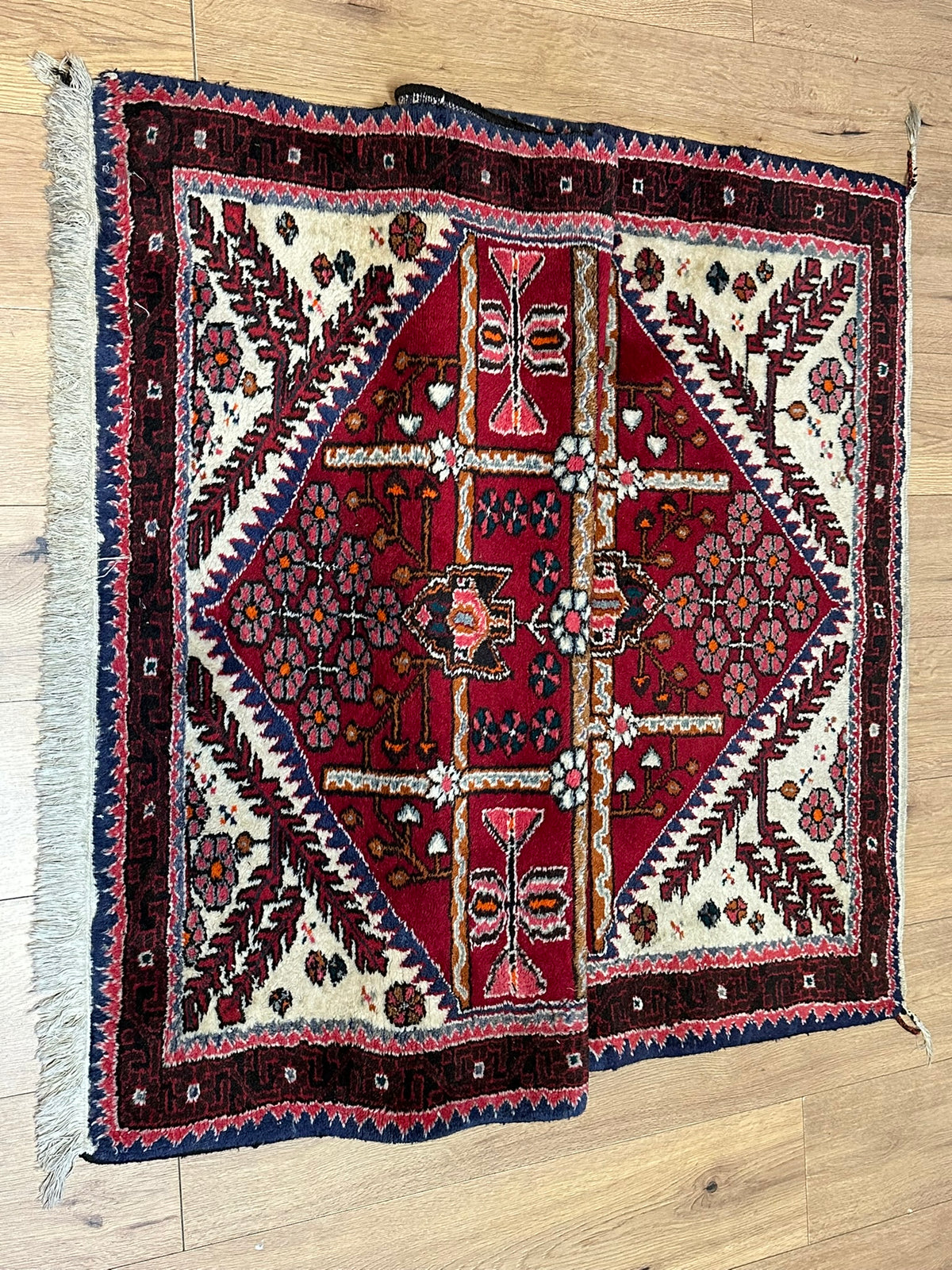 Orientteppich handgeknüpft Hamadan 164x110 cm